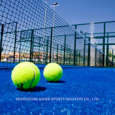 Oem van Douanepadel Panoramische SBR het Latex van de de Tennisbanen Multikleur Steun