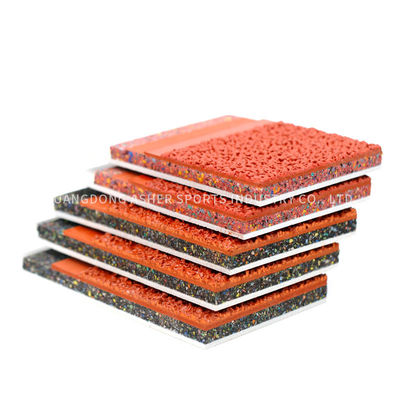 Sandwichtype Rubberjoggingspoor, Uitstekende 10mm Rubbergymnastiekbevloering