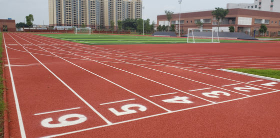 0.88 N/mm2 Treksterkte loopbaan ovaal voor atletische velden