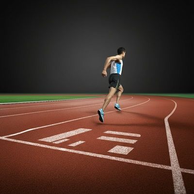 IAAF gecertificeerde schokabsorptie loopbaan