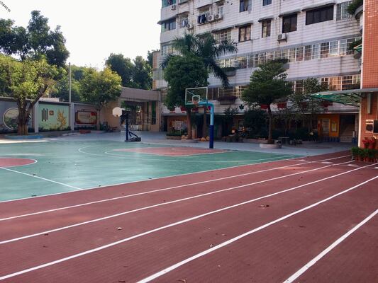 Eén-stop geprefabriceerde rubberen loopbaan voor Zuidoost-Azië