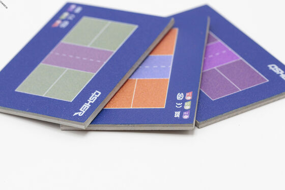 Hoge Dichtheid Hard Acryl Oppervlak Slagvast Sportvloer Lange Levensduur Tennisbaan Coating Duurzaam Basketbal Bestrating Buiten Stadion Oplossing Gratis Ontwerp Ondersteuning Export Standaard