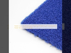 Padelbaan Kunstmatig gras Paving Cricket Court Constructie Padel Tennis Court Volledige set