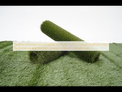 Weerbestendige en realistische kunstgras voor voetbalstadions