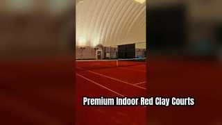 Indoor Red Clay Tennisbaan Surface Project Walkthrough